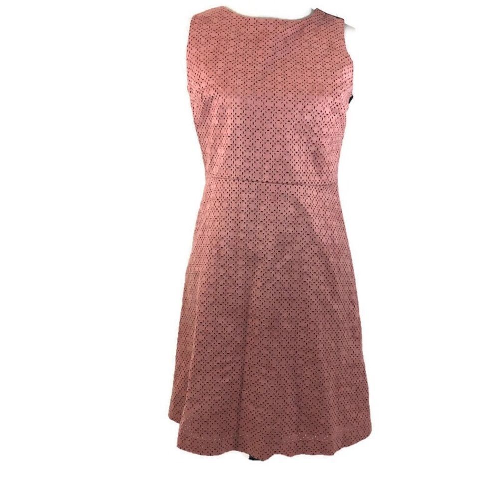 Metaphor Size Medium Lazer cut Faux Suede Dress